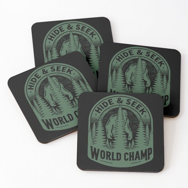 Item preview, Bigfoot Hide and Seek World Champ Vintage Sasquatch Nature designed and sold by Testarossi Designs.