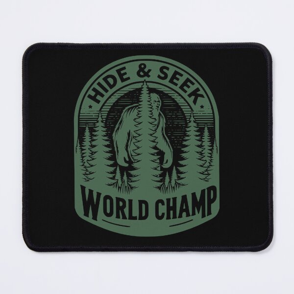 Item preview, Bigfoot Hide and Seek World Champ Vintage Sasquatch Nature designed and sold by Testarossi Designs.