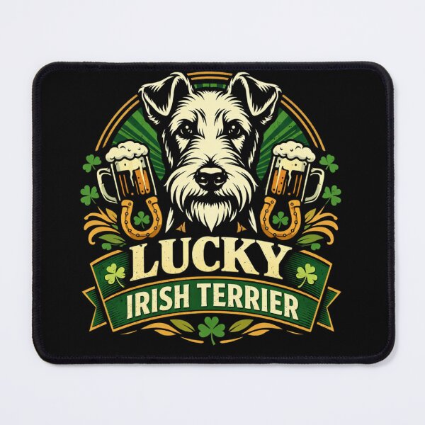 Item preview, Most Lucky IRISH TERRIER designed and sold by Georain.