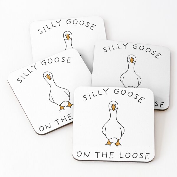 Item preview, Silly Goose On The Loose, Funny Goose Lover Gift designed and sold by breannehope.