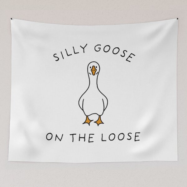 Item preview, Silly Goose On The Loose, Funny Goose Lover Gift designed and sold by breannehope.