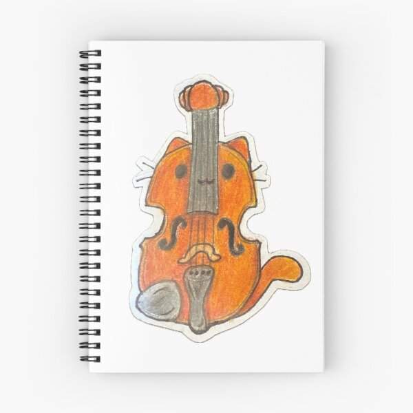 Item preview, Catalin (a cat violin) designed and sold by The Jolly Burrito .