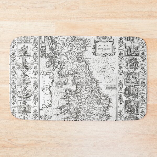 Item preview, Britain as it was devided in the tyme of the Englishe Saxons designed and sold by colourfind.