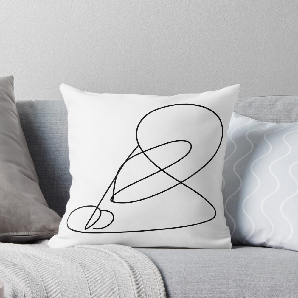Item preview, Throw Pillow designed and sold by Designhand.