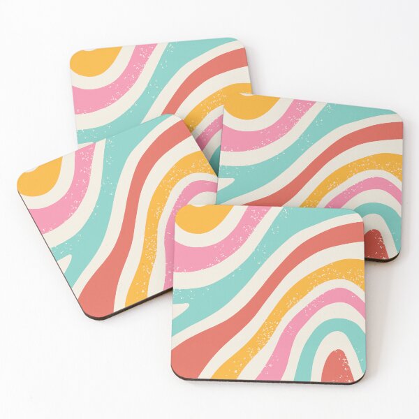 Item preview, 70s Retro Line Art – Vintage Groovy Stripes Design for Retro Apparel, Home Decor & Accessories designed and sold by Lubec2023.