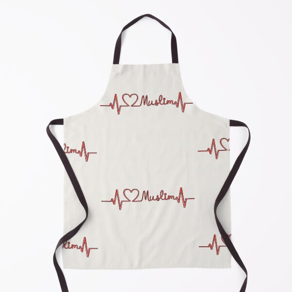 Item preview, Red 3D Muslim Heartbeat – Modern Islamic Identity Lifeline designed and sold by D-Islamic.