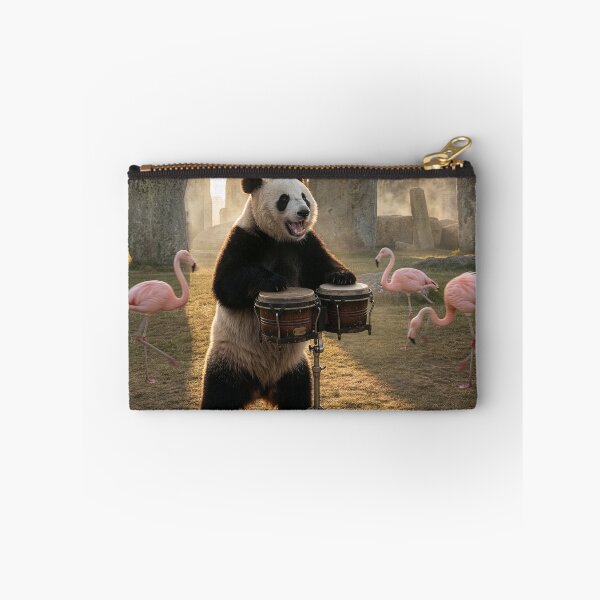 Item preview, Panda Turns in Rip-Roaring Concert at Stonehenge designed and sold by Tridentulus.
