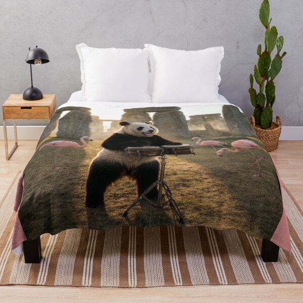 Item preview, Panda Turns in Rip-Roaring Concert at Stonehenge designed and sold by Tridentulus.