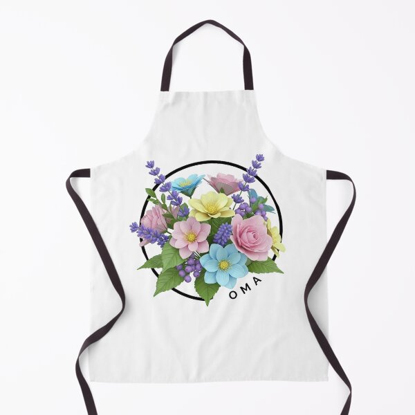Item preview, Oma Grandmother Floral Flower Bouquet designed and sold by AussieMomma.