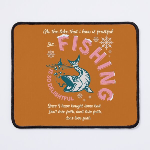 Item preview, Funny Christmas Fishing Song Fisherman Gift designed and sold by DesignsVault.