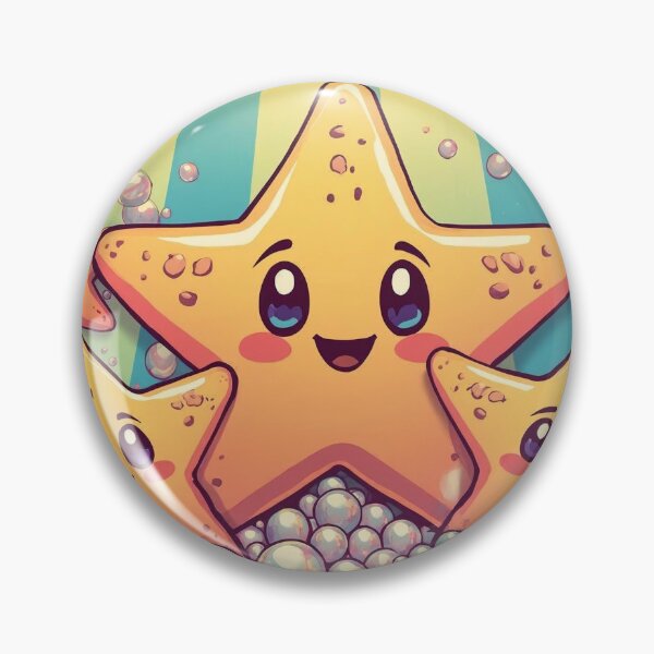 Item preview, Happy Starfish designed and sold by Retro-Bloom.