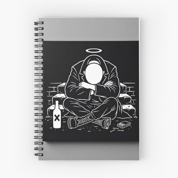 Item preview, Fallen Angel Street Art – Dark Urban Stencil designed and sold by Meteor Destroyer.