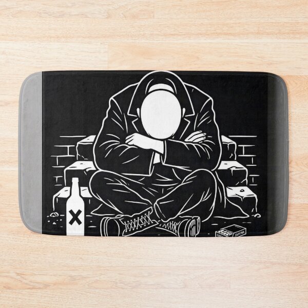 Item preview, Fallen Angel Street Art – Dark Urban Stencil designed and sold by Meteor Destroyer.