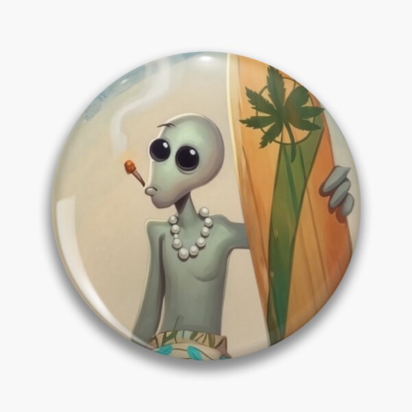 Item preview, Surfing Alien designed and sold by mkgeiger.