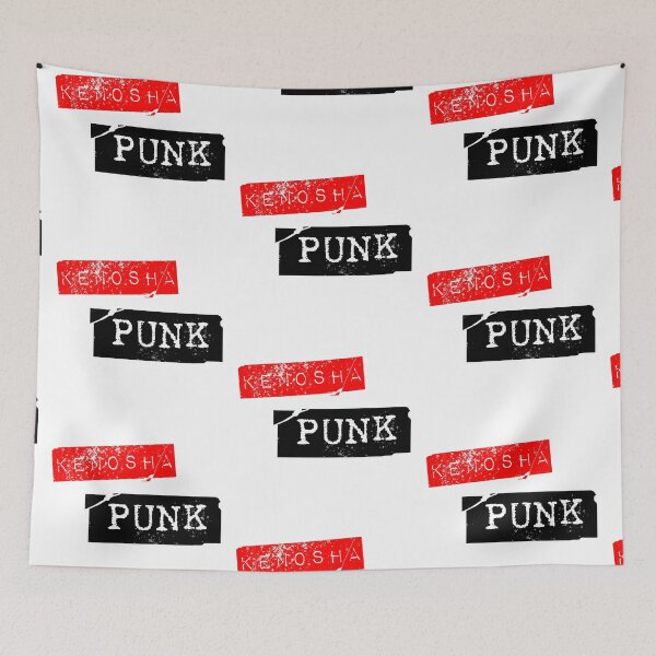 Item preview, Kenosha Punk Red designed and sold by Normbot2000.