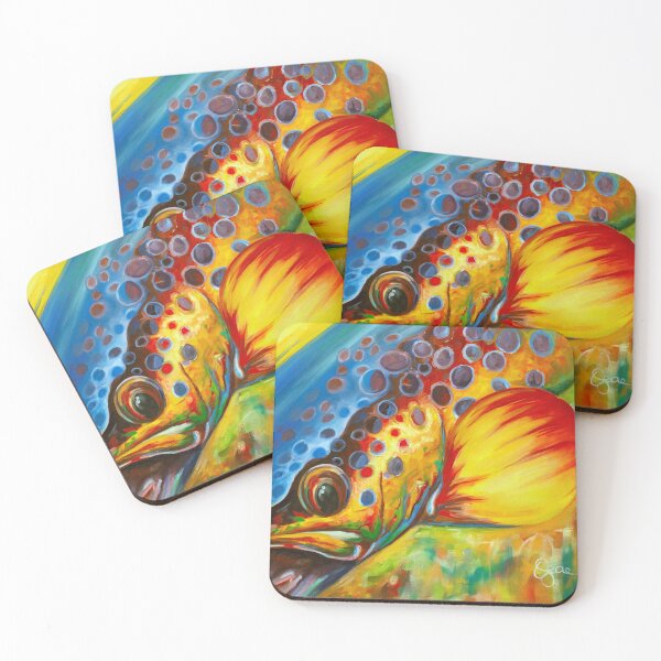 Artikelvorschau, Abstrakter Fisch entworfen und verkauft von OKBarnes-art.