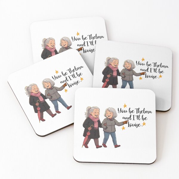 Item preview, Thelma and Louise  designed and sold by The Curious Cow.