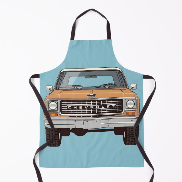 Item preview, Chevrolet K5 Blazer Front View Illustration Classic American 4x4 Off-Road SUV Minimalist Poster designed and sold by Motorline44.