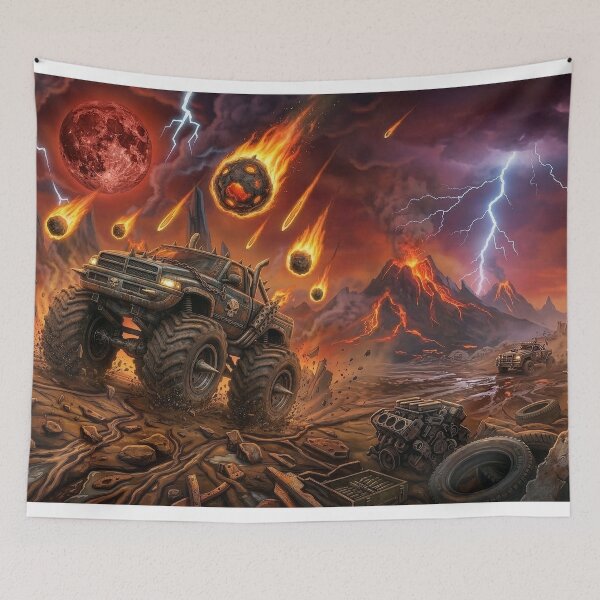 Item preview, Monster Truck Army designed and sold by Neon Jungle.