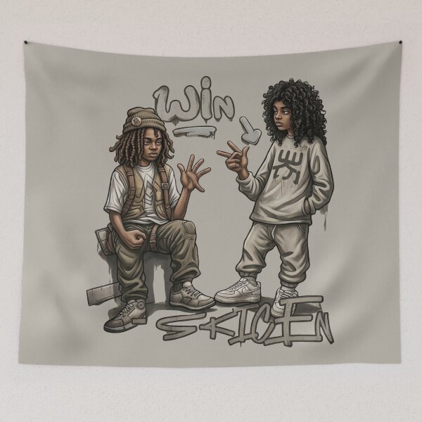 Item preview, Hip Hop Vibe Sketch Design designed and sold by MOFAPPAREL.