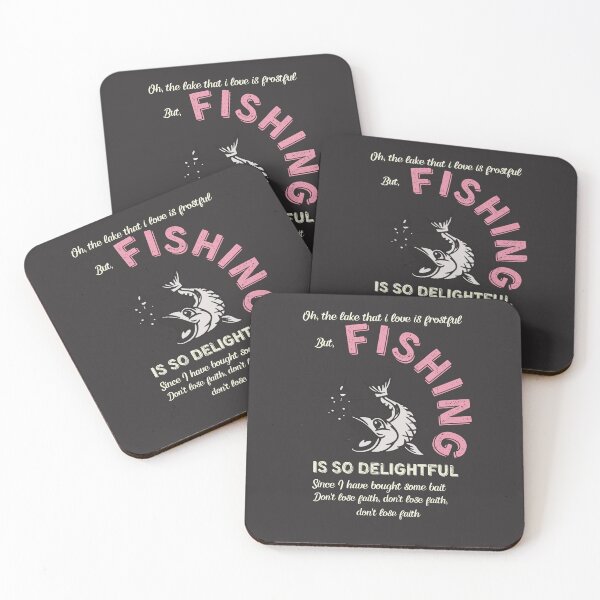 Item preview, Funny Christmas Fishing Carol Design designed and sold by DesignsVault.
