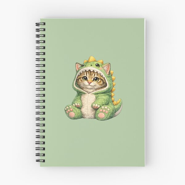 Item preview, cat dressed as a dinosaur designed and sold by PasoaPaso2025.