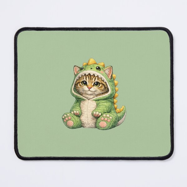 Item preview, cat dressed as a dinosaur designed and sold by PasoaPaso2025.