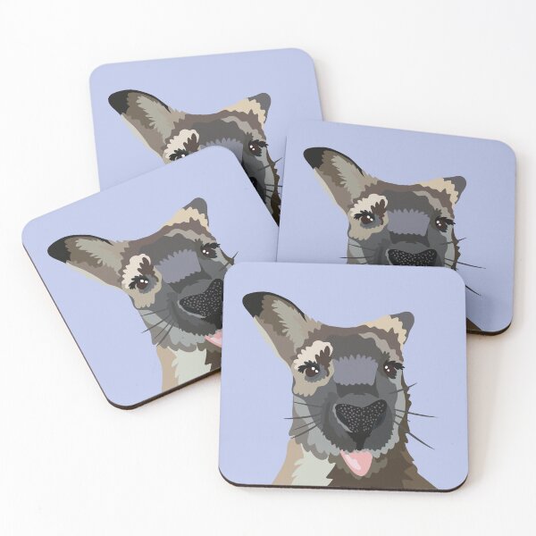 Item preview, W is for Wallaby ,Cute Wallaby Illustration – Australian Wildlife Art designed and sold by PrettylittlepastelUk.