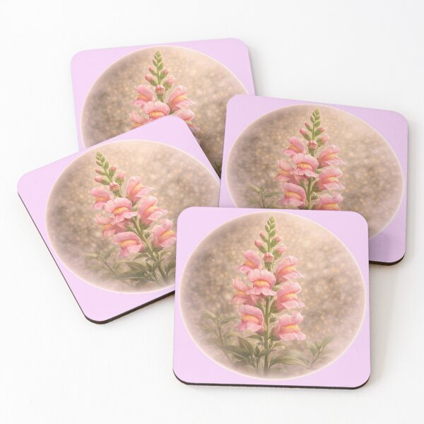 Item preview, Elegant Garden Snapdragon – Classic Floral Portrait designed and sold by TheJoyfulPen.