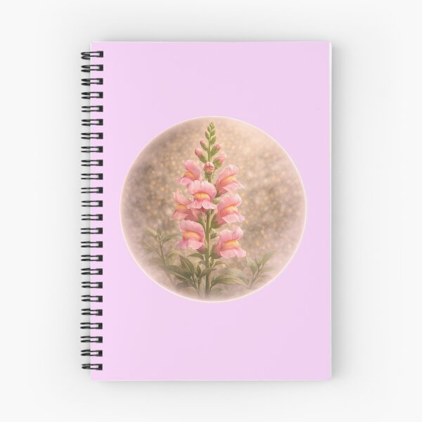 Item preview, Elegant Garden Snapdragon – Classic Floral Portrait designed and sold by TheJoyfulPen.