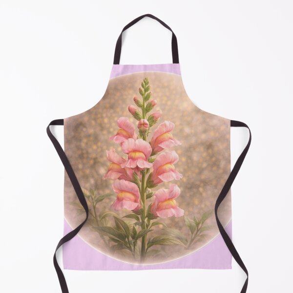 Item preview, Elegant Garden Snapdragon – Classic Floral Portrait designed and sold by TheJoyfulPen.