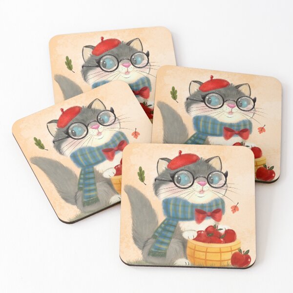 Item preview, Retro Calendar Cats September Kitty designed and sold by Ash Evans.