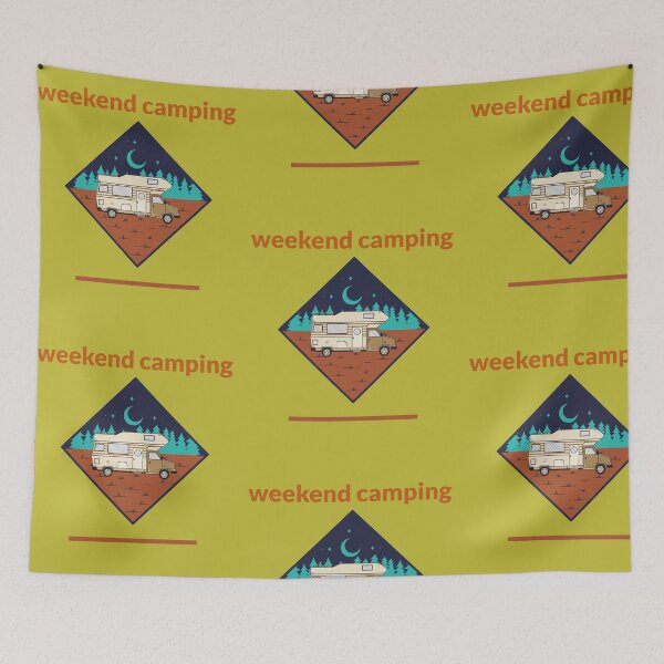 Item preview, weekend camping designed and sold by Vernisefrancois.