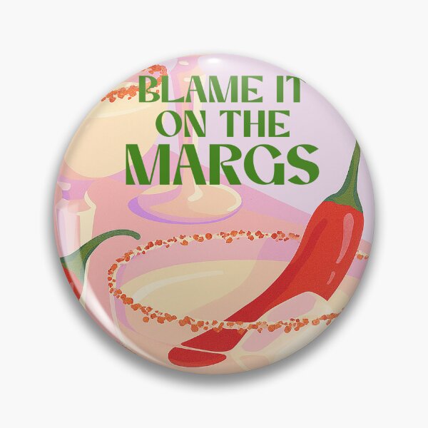 Item preview, Blame It on the Margs – Spicy Margarita Summer Illustration designed and sold by EmeraldeaArt.