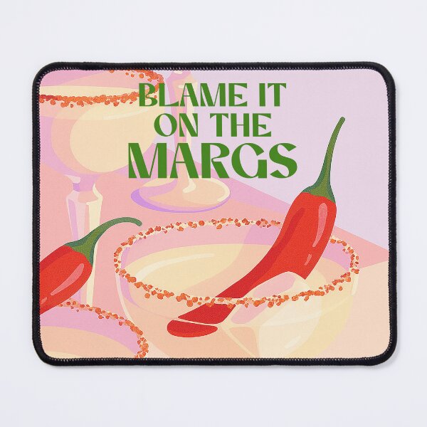 Item preview, Blame It on the Margs – Spicy Margarita Summer Illustration designed and sold by EmeraldeaArt.