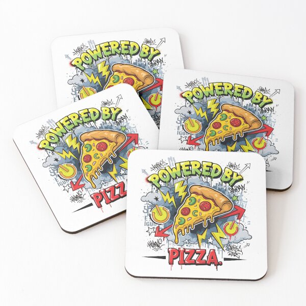 Item preview, Powered by Pizza designed and sold by Suzthewall.