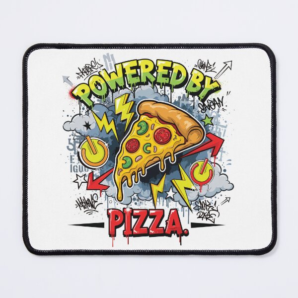 Item preview, Powered by Pizza designed and sold by Suzthewall.