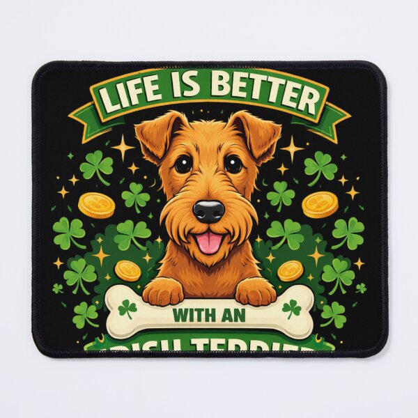 Item preview, Beautiful irish terrier - Life Is Better With An Irish Terrier designed and sold by Georain.