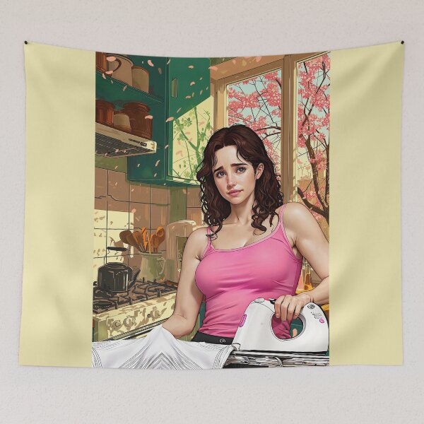 Item preview, SHE WOULD RATHER DO ANYTHING THAN IRON designed and sold by Tammera.