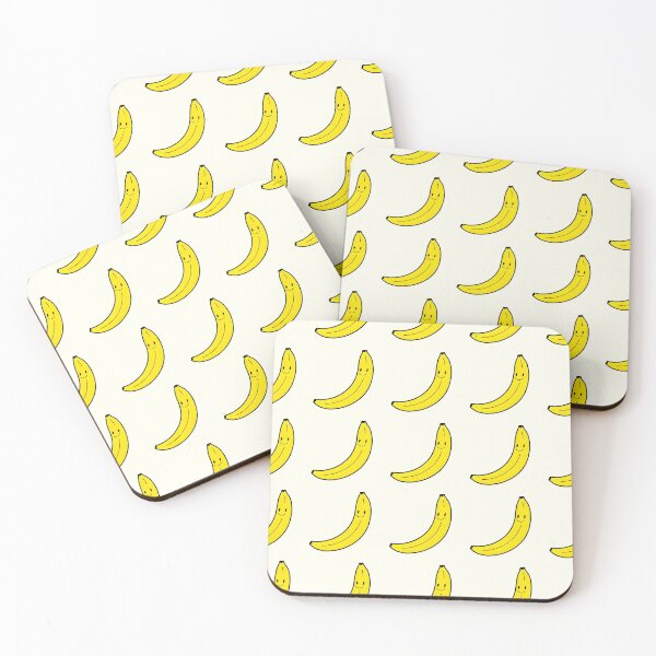 Item preview, Cute Seamless banana pattern, boho style kawaii fruit characters. designed and sold by LeedsArtStudio.