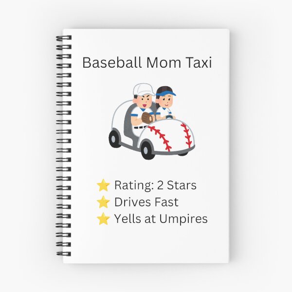 Item preview, Baseball Mom taxi designed and sold by Tired Baseball Mom .