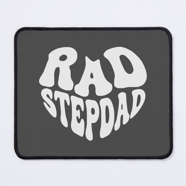 Item preview, Rad Stepdad - Blended Family - White Retro Groovy designed and sold by WAMTEES.