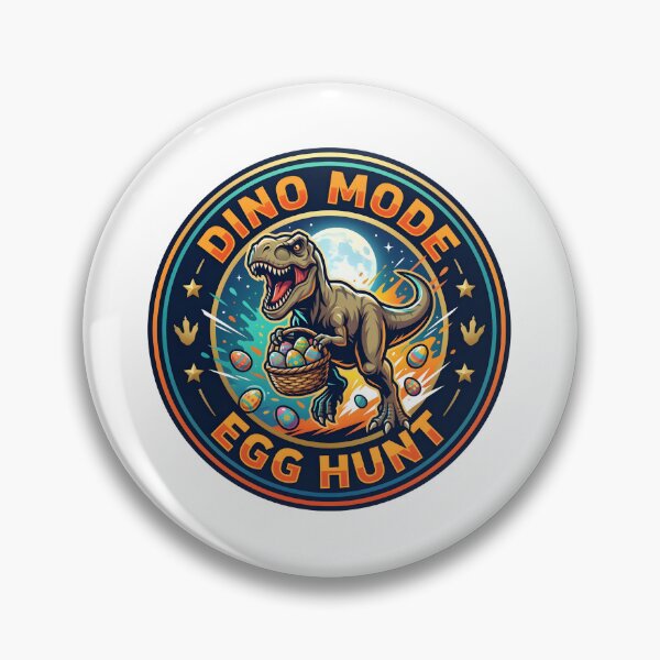 Item preview, Dino Mode: Egg Hunt – Funny Easter T-Rex Action Design designed and sold by relso.