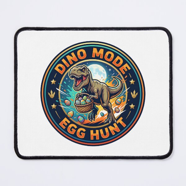 Item preview, Dino Mode: Egg Hunt – Funny Easter T-Rex Action Design designed and sold by relso.