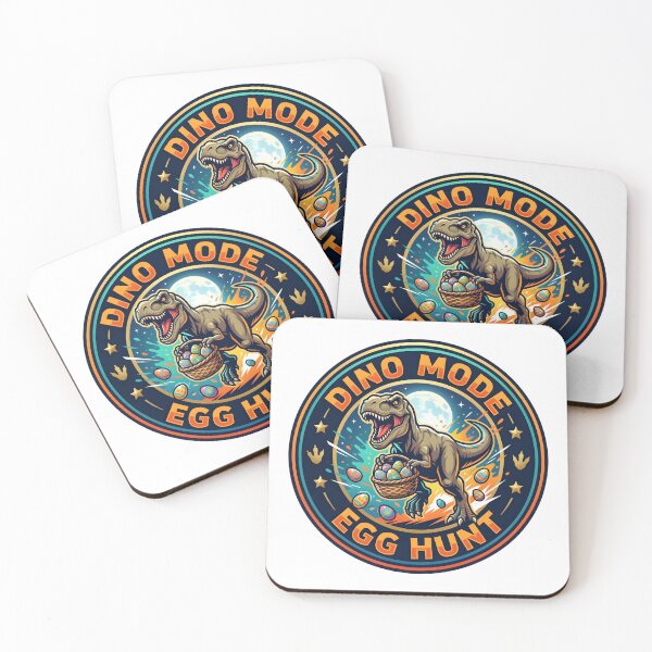 Item preview, Dino Mode: Egg Hunt – Funny Easter T-Rex Action Design designed and sold by relso.