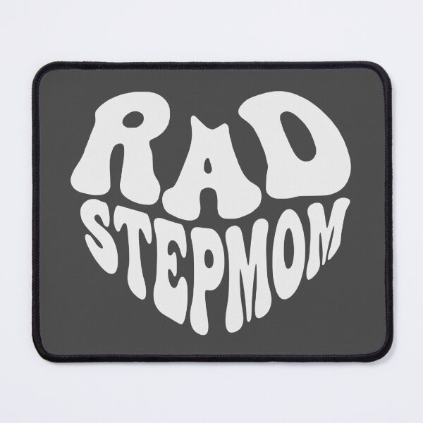 Item preview, Rad Stepmom Retro Groovy Blended Family - white - designed and sold by WAMTEES.