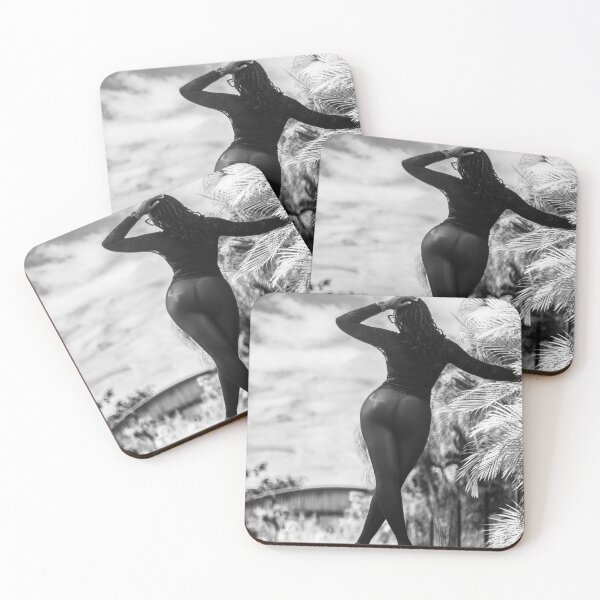 Item preview, Elegant Black Woman Under Tropical Sky designed and sold by TedKentPhoto.