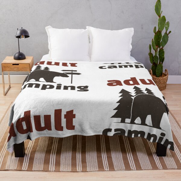 Item preview, adult camping designed and sold by Vernisefrancois.
