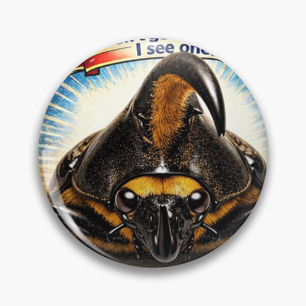 Item preview, Hercules Beetle WANTED Poster T-Shirt – I Won’t Go Home Until I See One! Giant Rhinoceros Beetle Insect Design designed and sold by Japanese Bug Hunter.