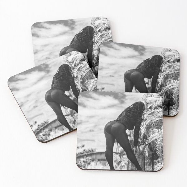 Item preview, Elegant Black Woman Under Tropical Sky designed and sold by TedKentPhoto.